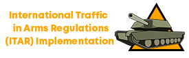 International Traffic in Arms Regulations (ITAR) Implementation Logo